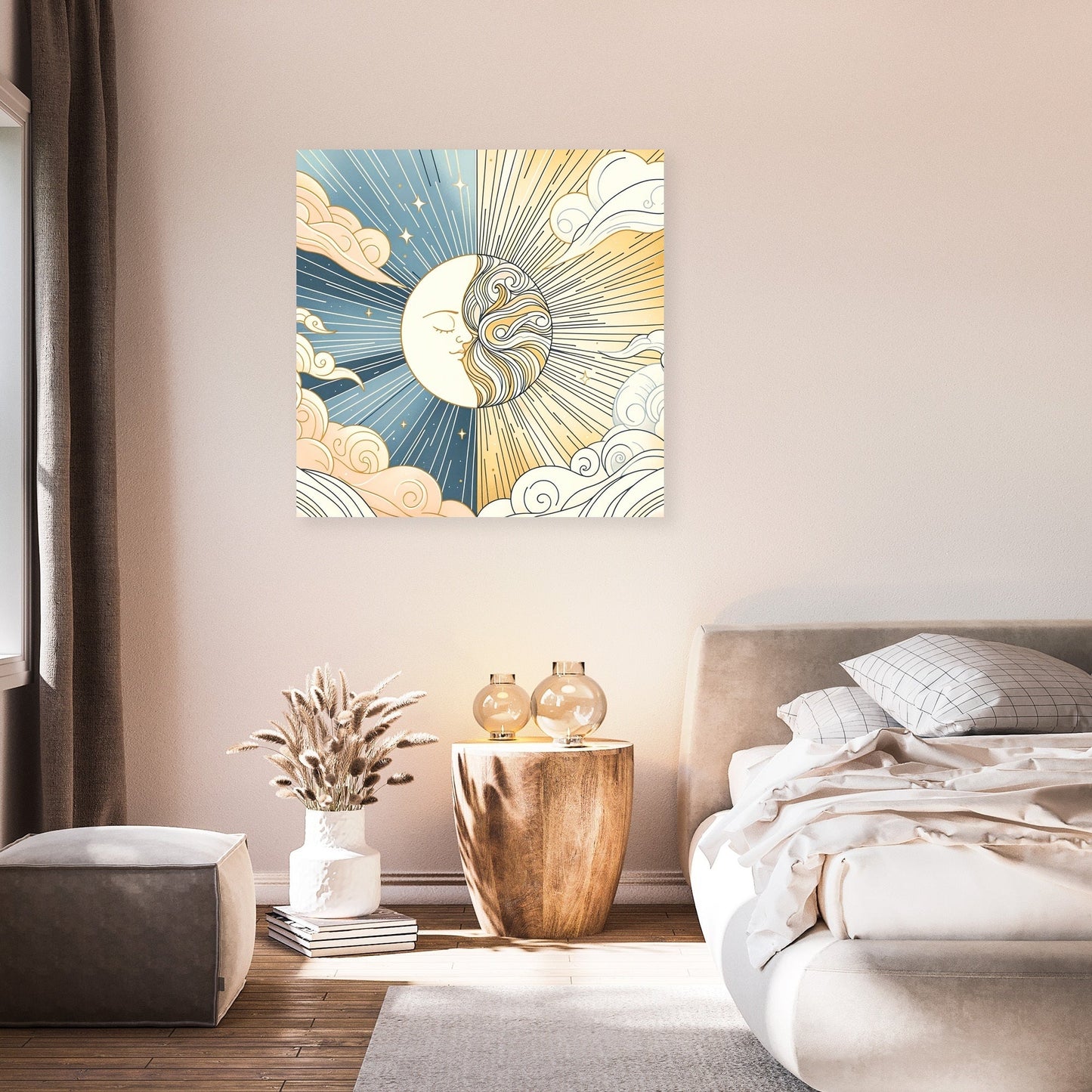 Sun and Moon Symphony Canvas