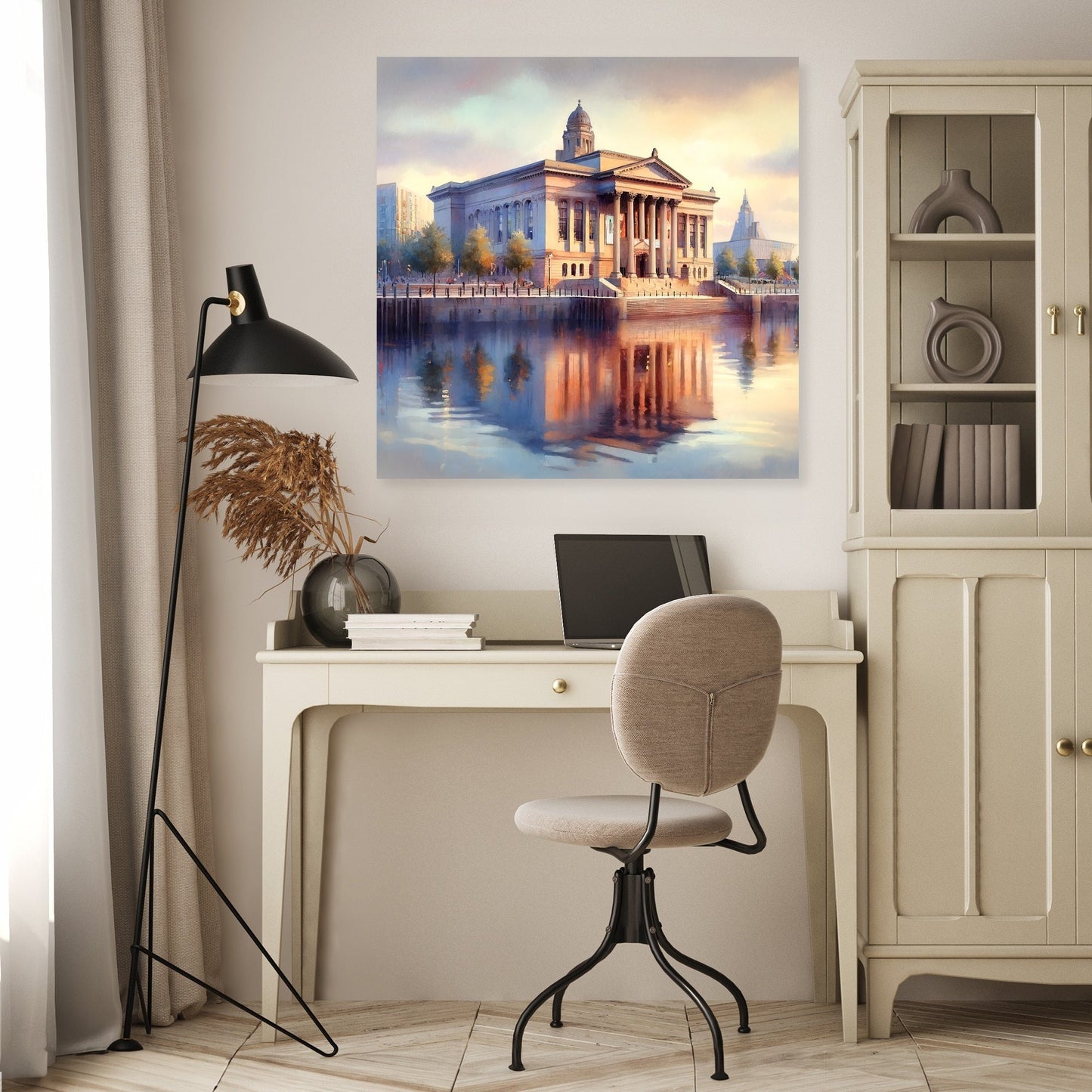 Morning Light at Liverpool Museum Canvas