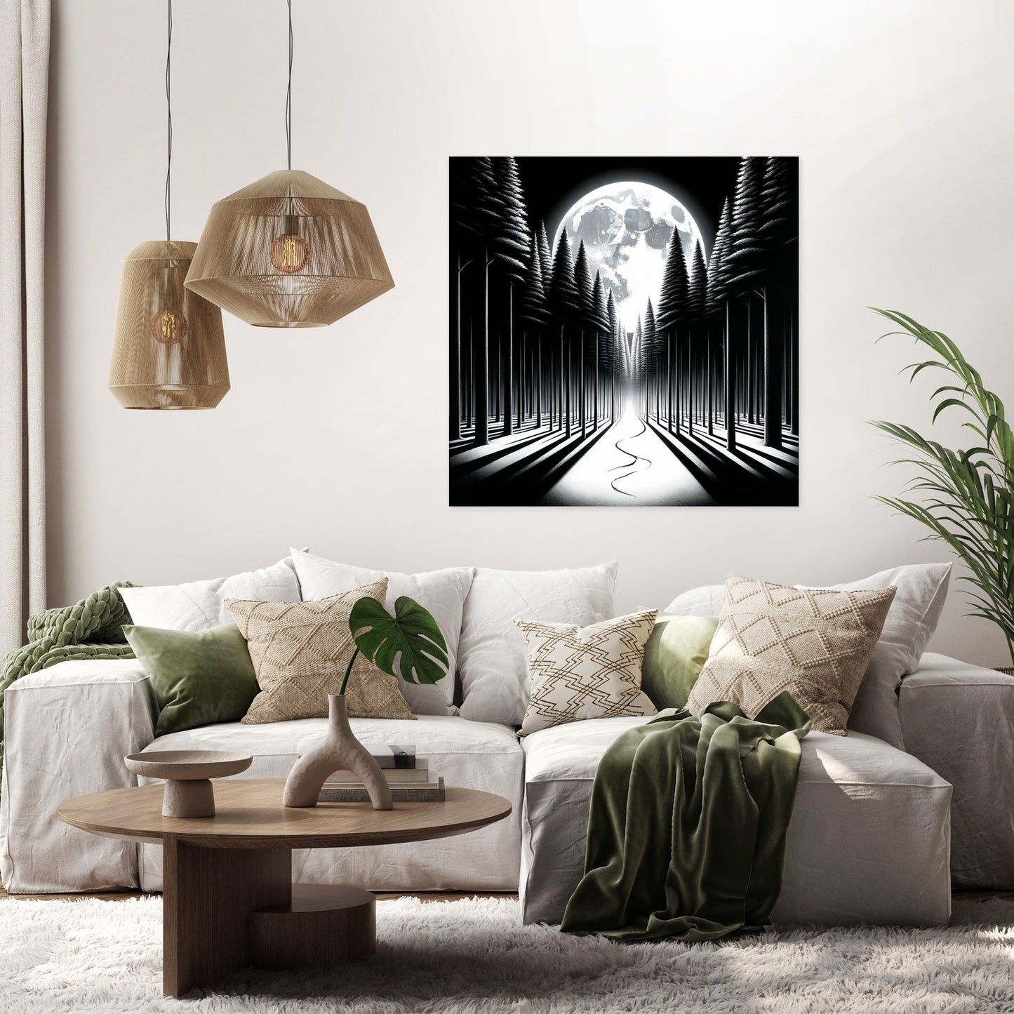 Lunar Whisper Canvas