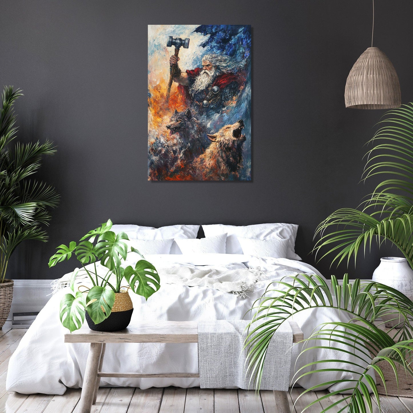 Hammer of Legends Canvas