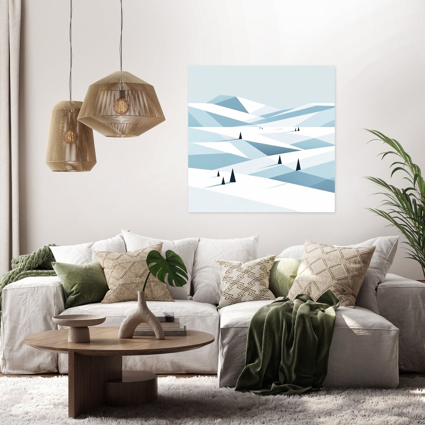 Winter Calm Canvas