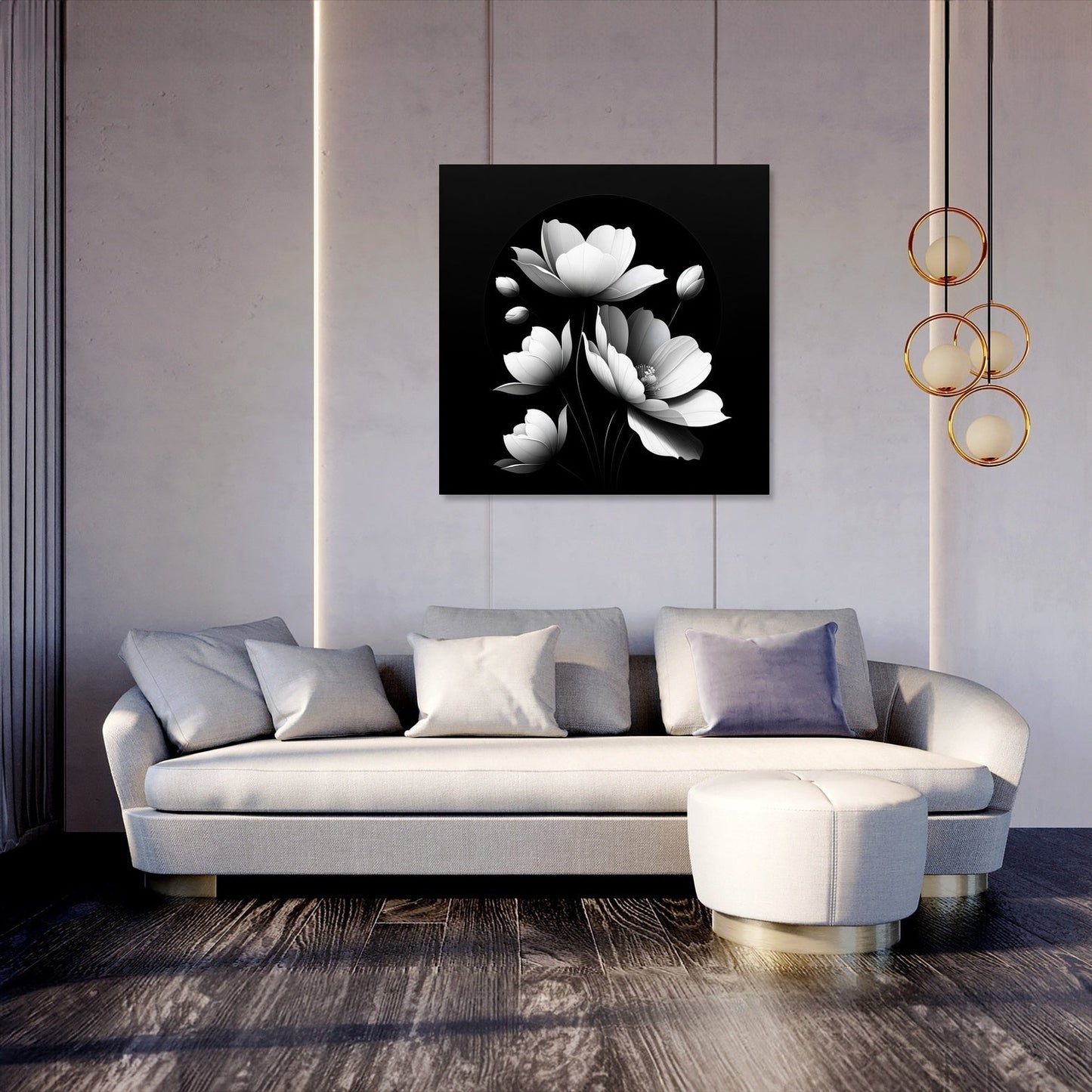 Grandeur Blossoms Canvas