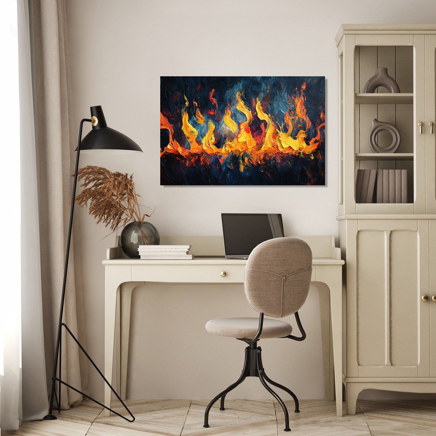 Dancing Flames Canvas