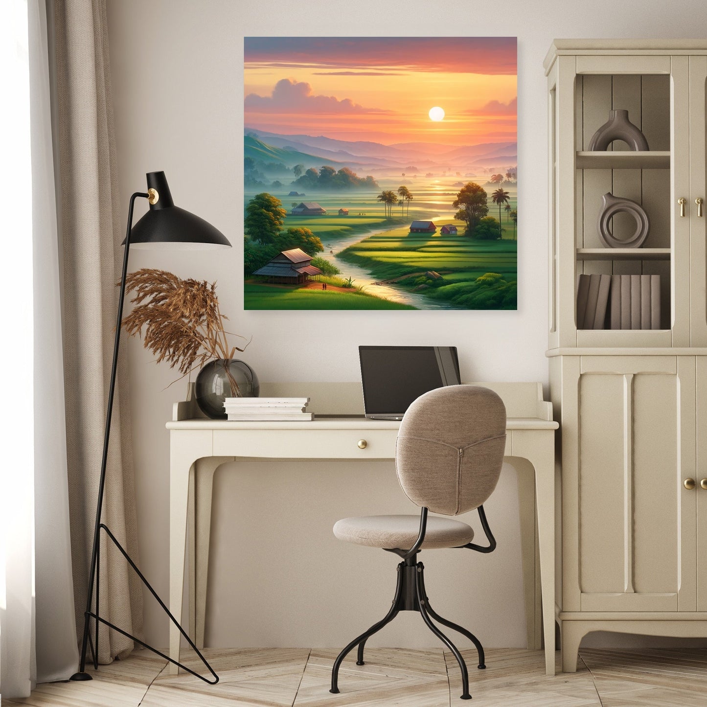 Dawn in Bangladesh Canvas