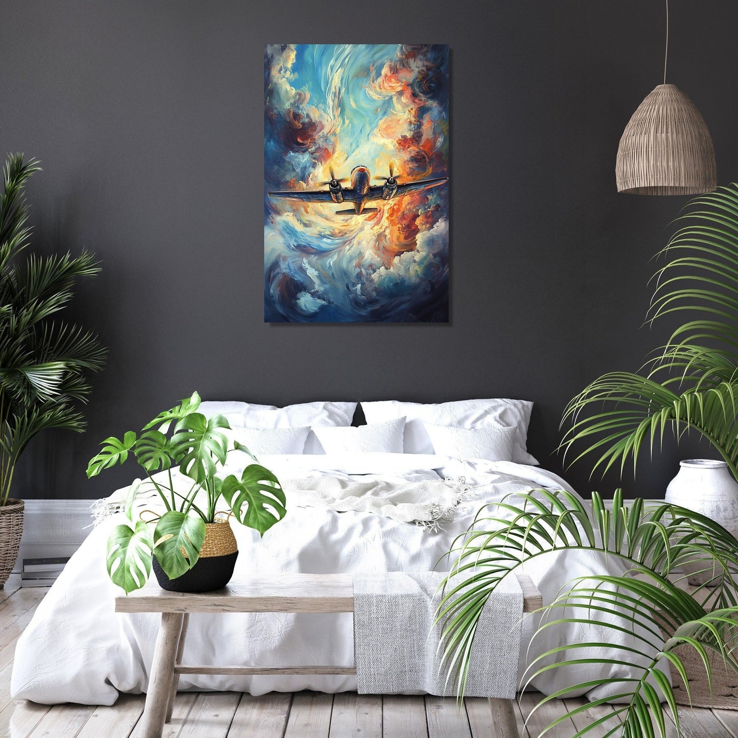 Skyward Soaring Canvas