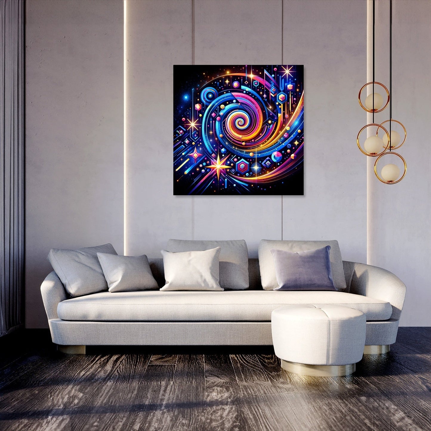 Festival Lights Canvas
