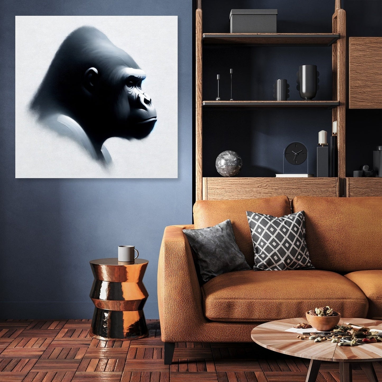 Essence of Gorilla Canvas