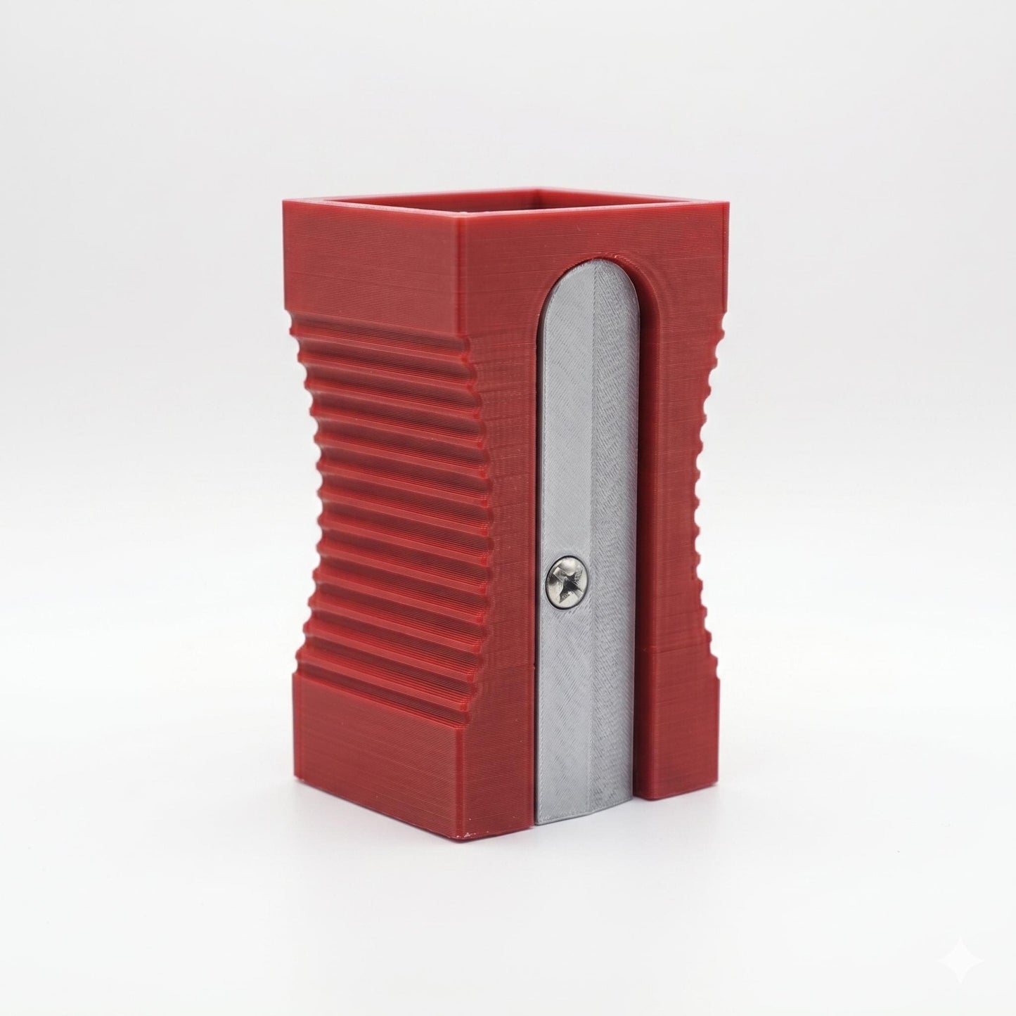 Giant Pencil Sharpener Pen Holder | Fun Desktop Organiser | 3D Printed Artist Stationery Pot
