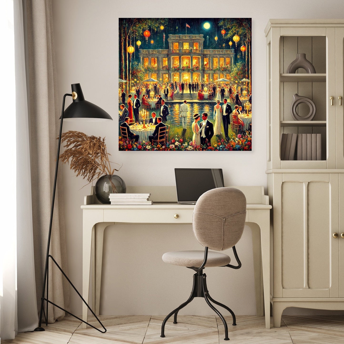 Gatsby's Enchanted Evening Canvas