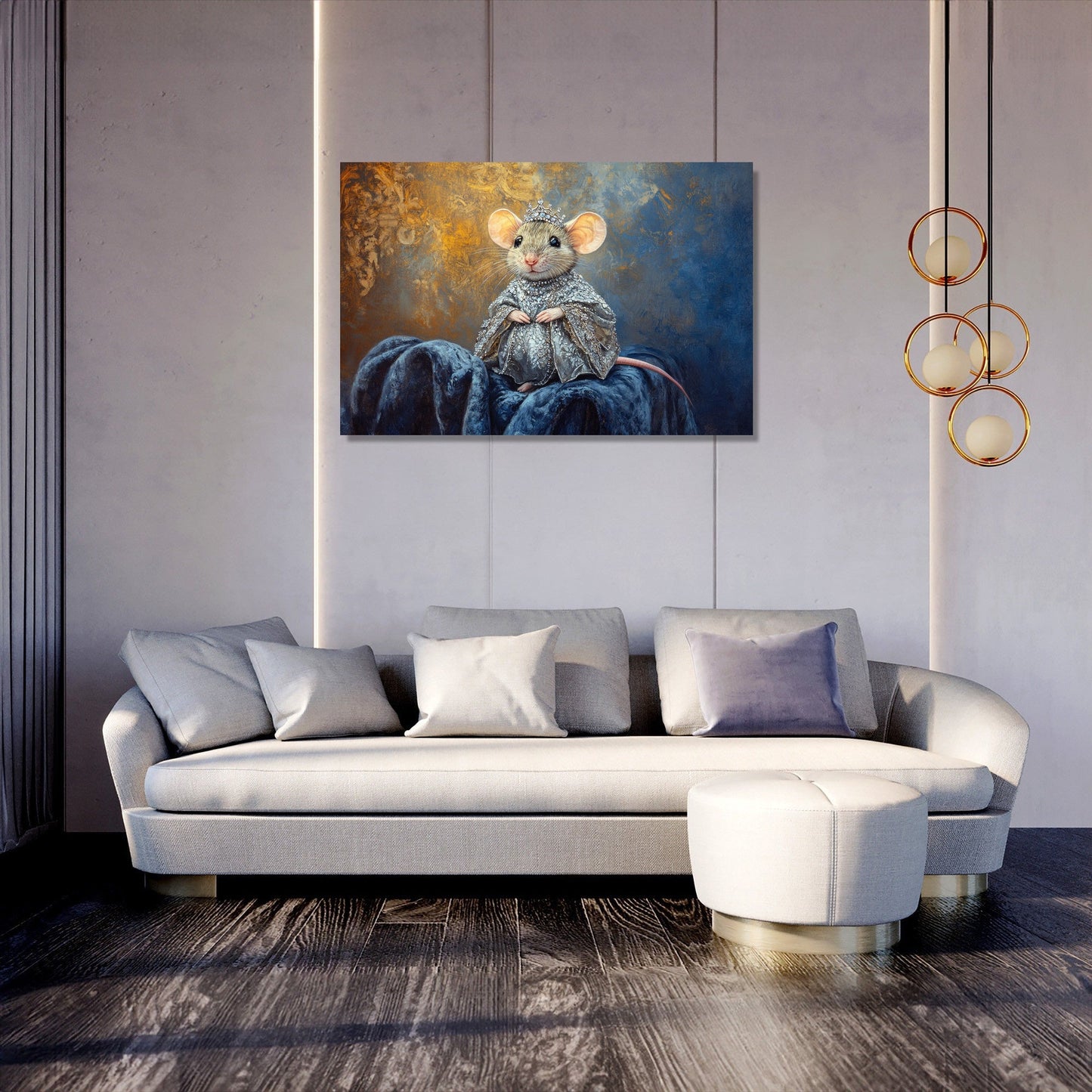 Regal Mouse Canvas