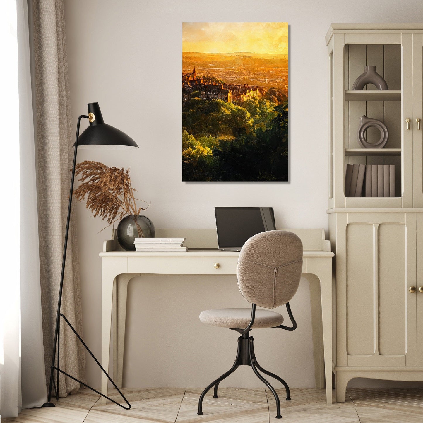 Arthur's Seat Sunset Canvas