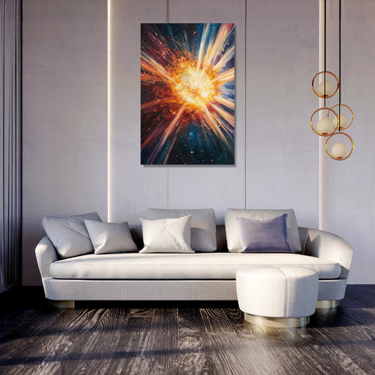 Supernova Burst Canvas