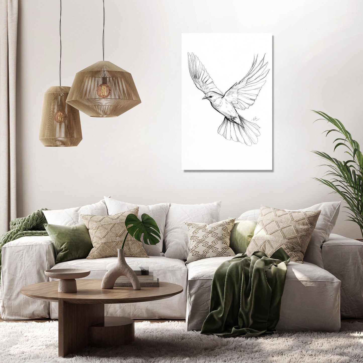 Soaring Bird Canvas