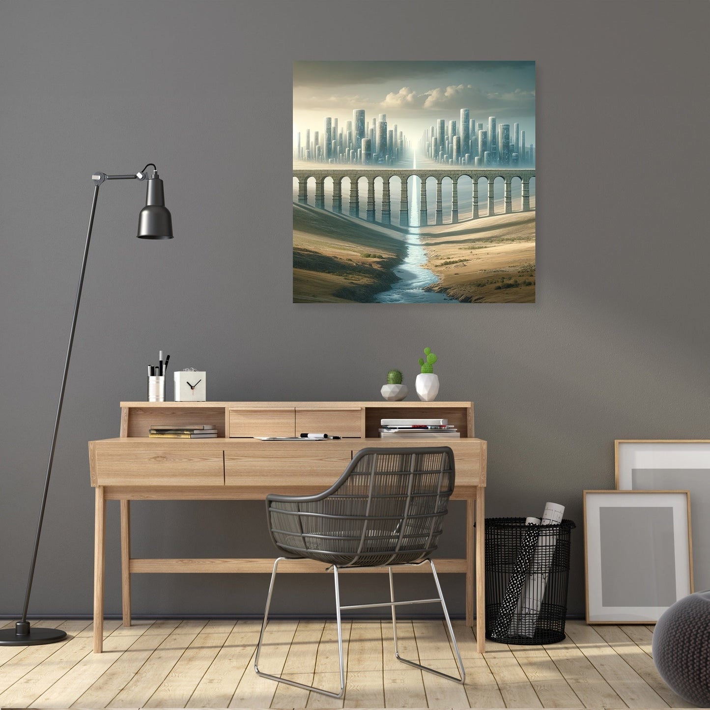Aqueduct of Futures Past Canvas