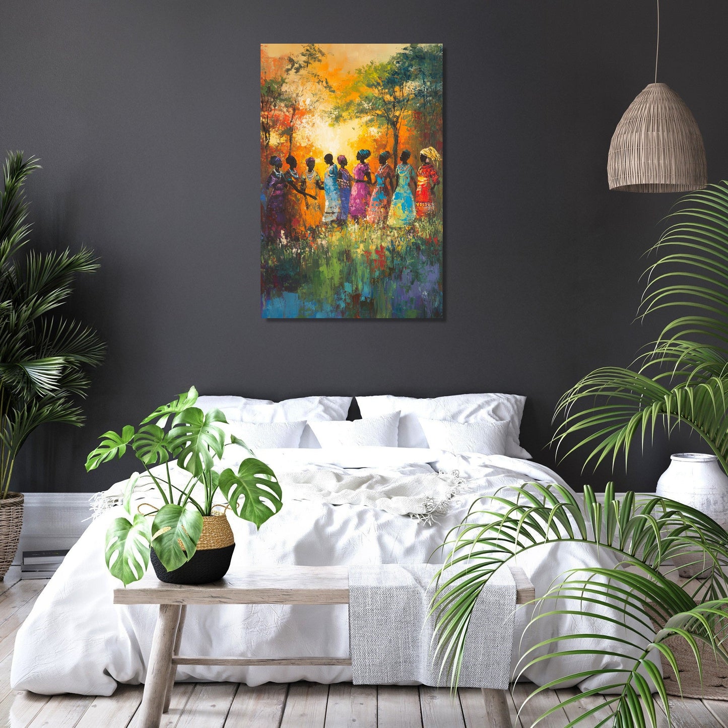 Dancing Spirits Canvas