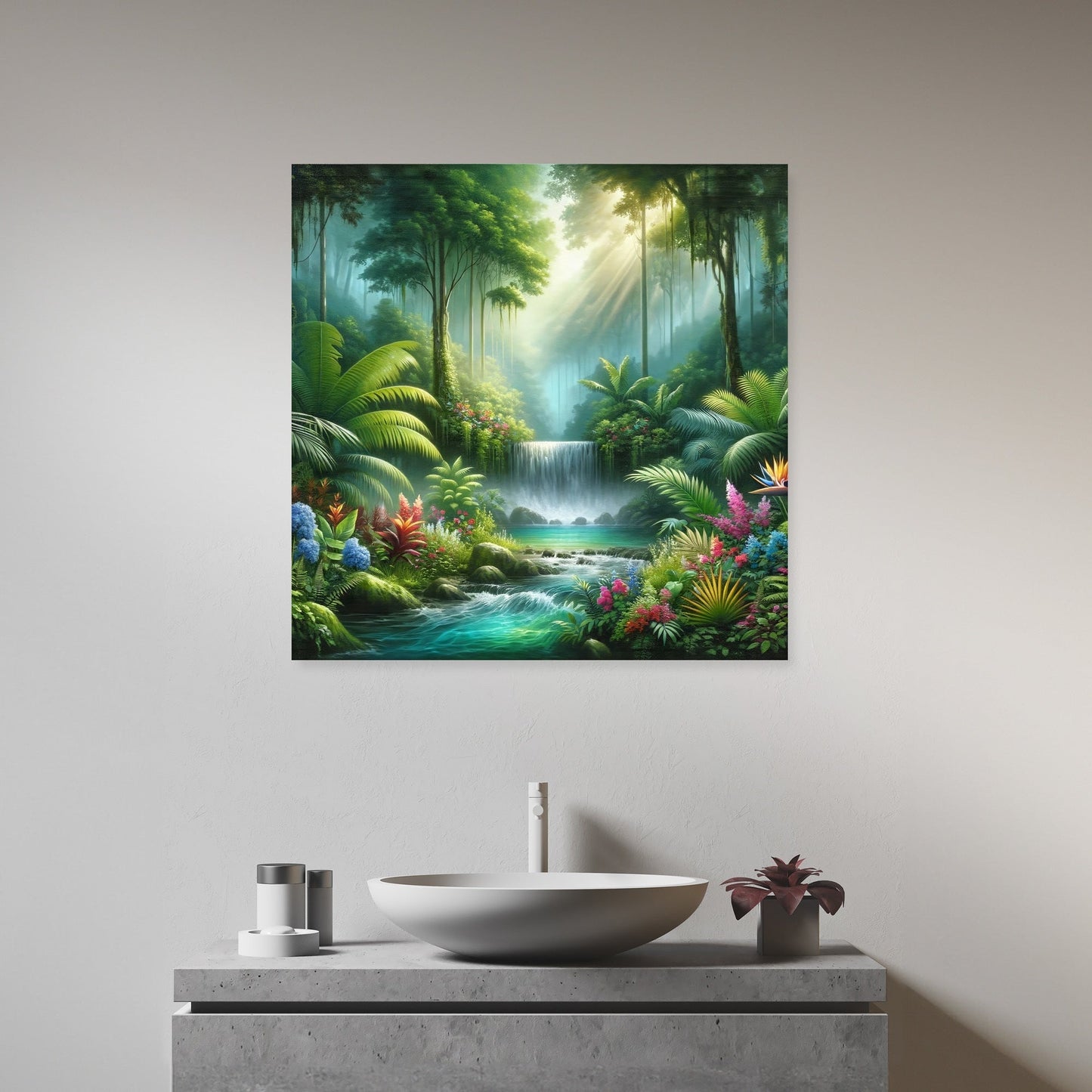 Rainforest Tranquility Canvas