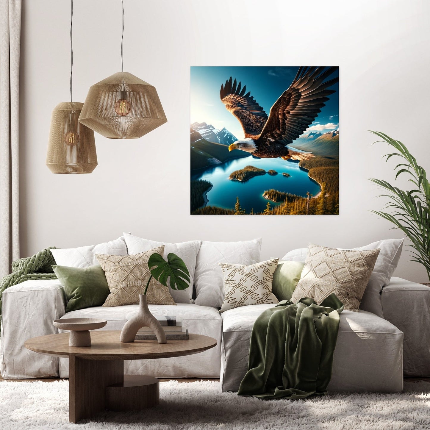 Eagle Flight Canvas