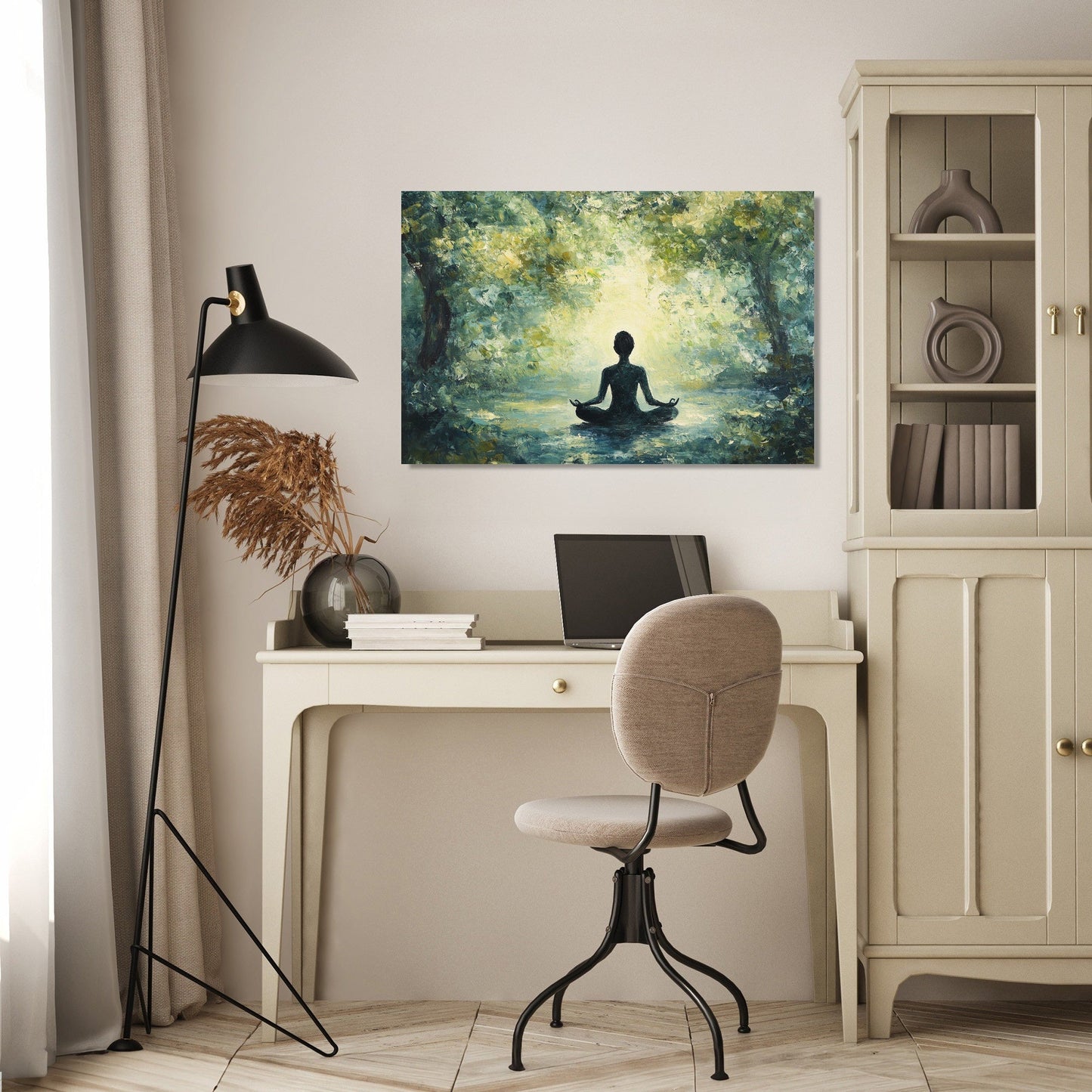 Tranquil Meditation Canvas