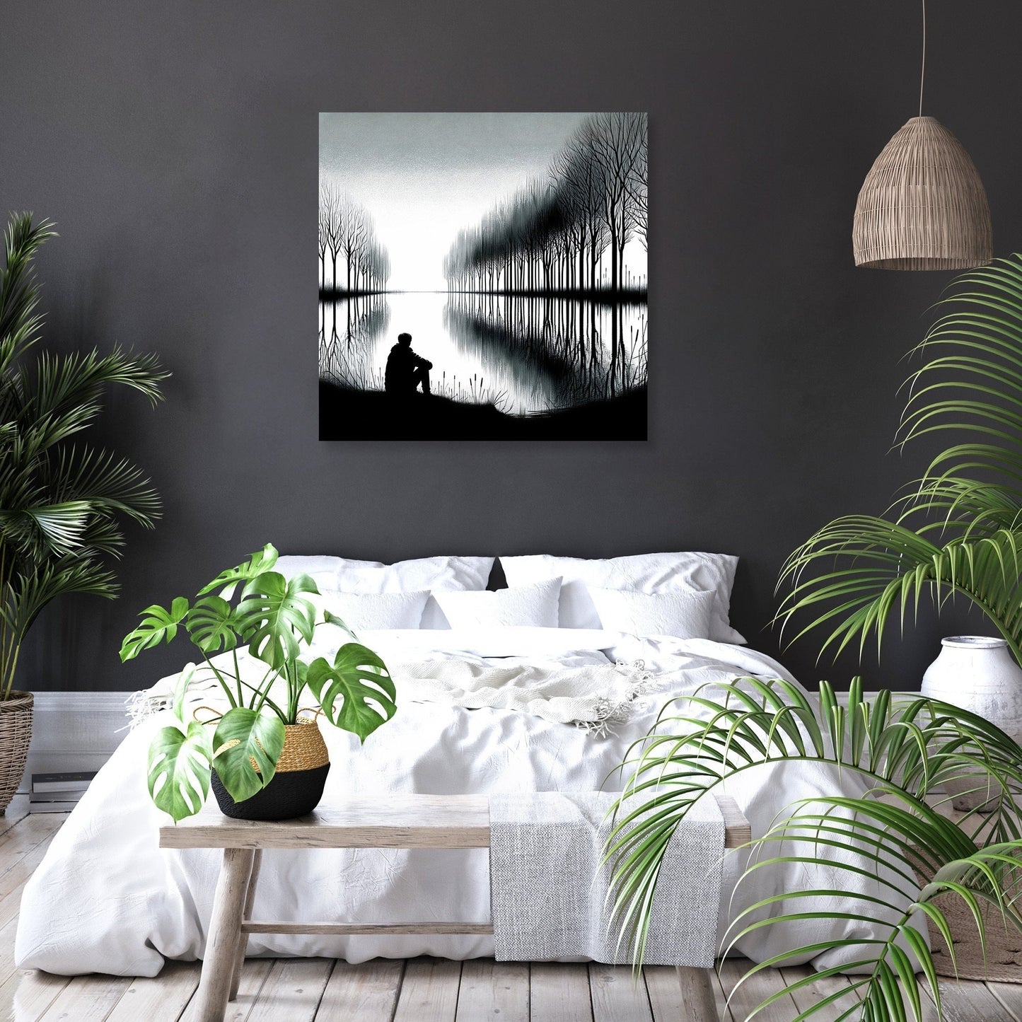 Reflections of Solitude Canvas