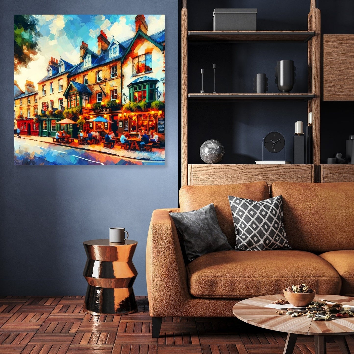 Bristol's King Street Warmth Canvas