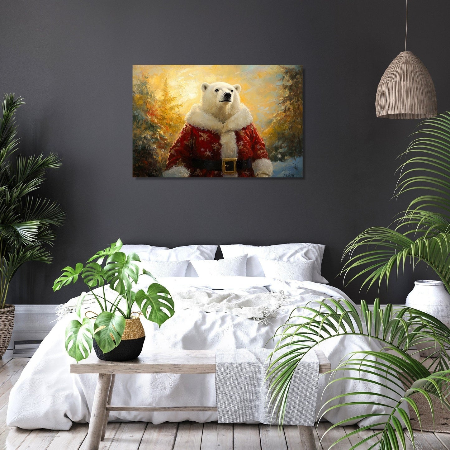 Polar Cheer Canvas