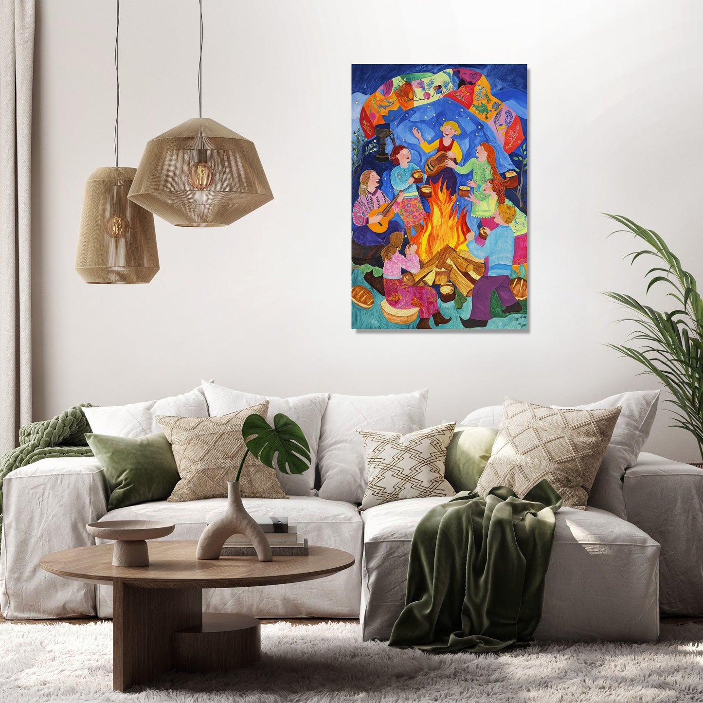 Bealtaine Feast Canvas