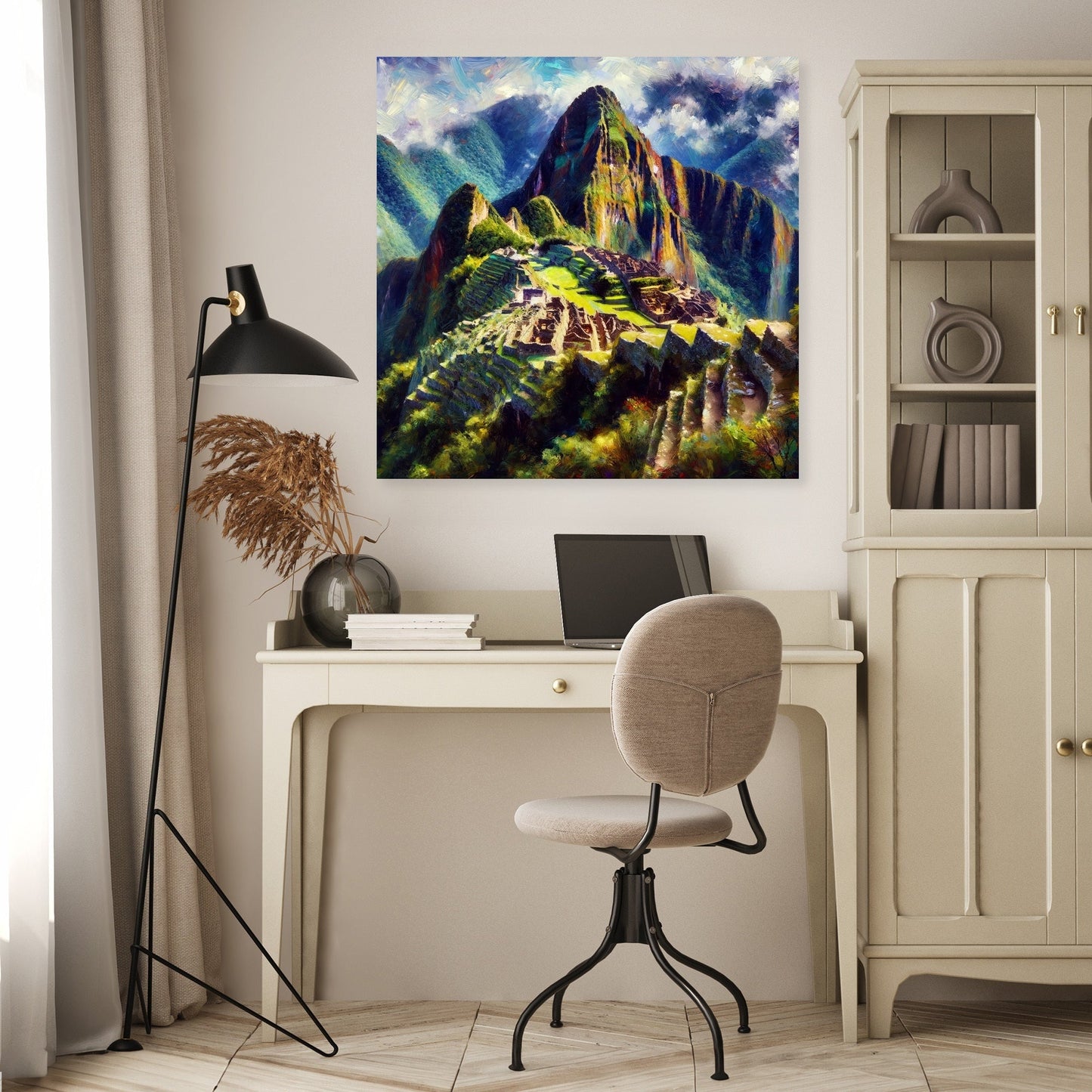 Huayna Picchu Vibrance Canvas
