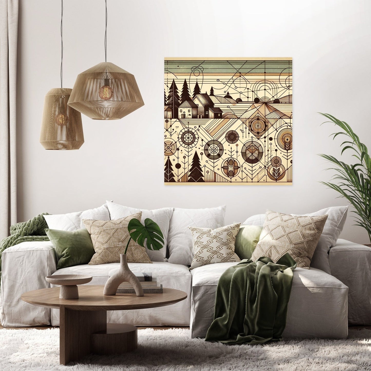 Timeless Countryside Canvas