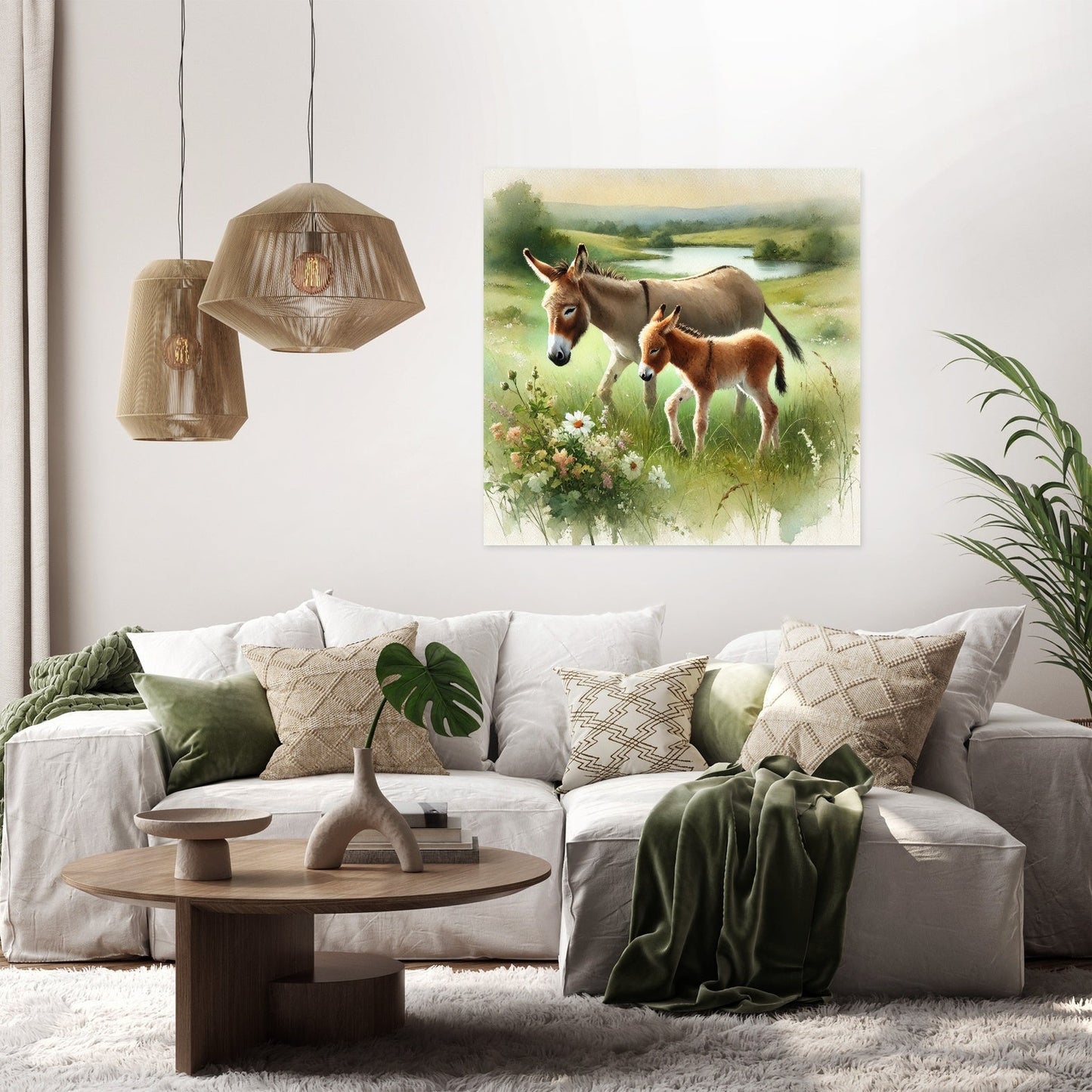 Gentle Meadow Companions Canvas