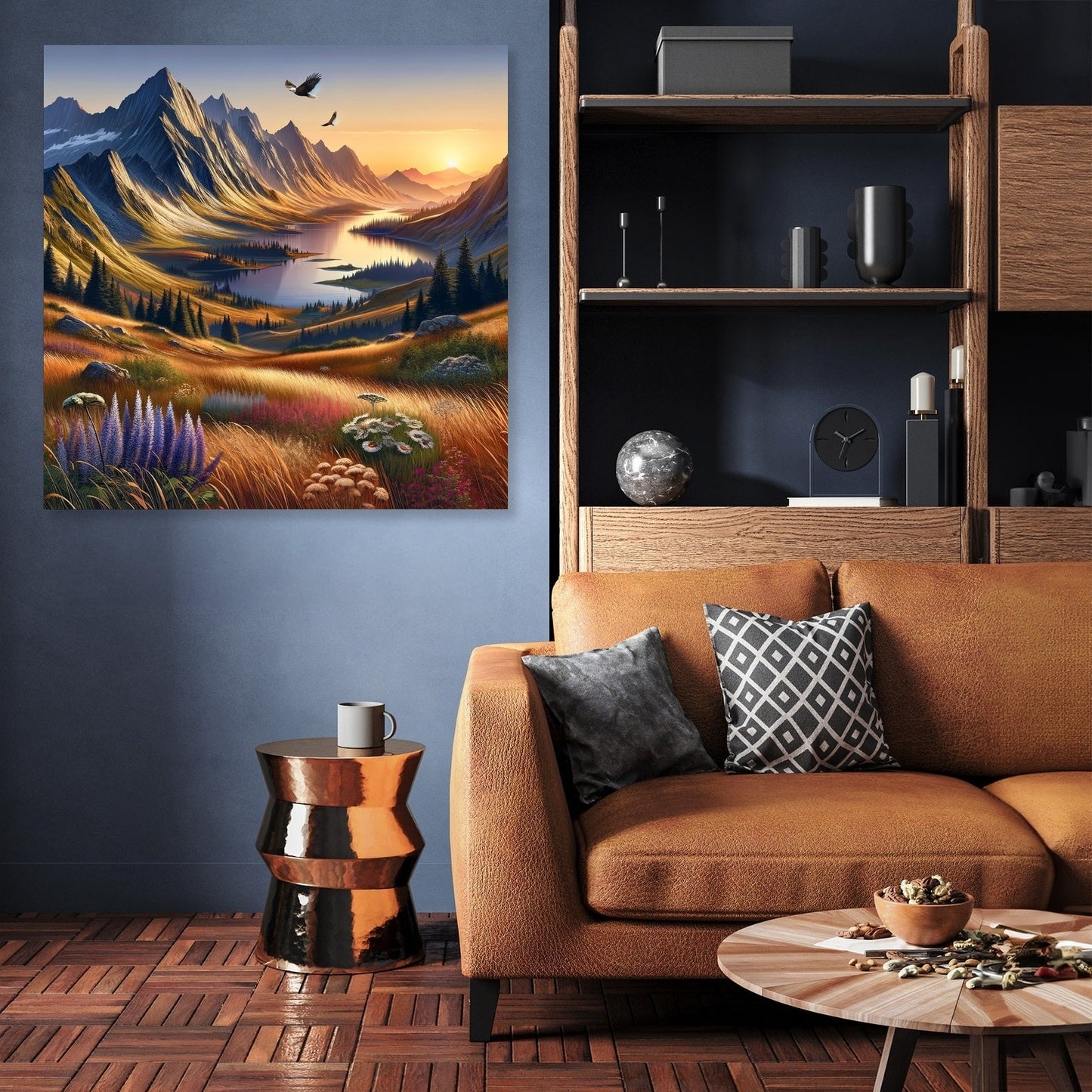 Tranquil Peaks Canvas
