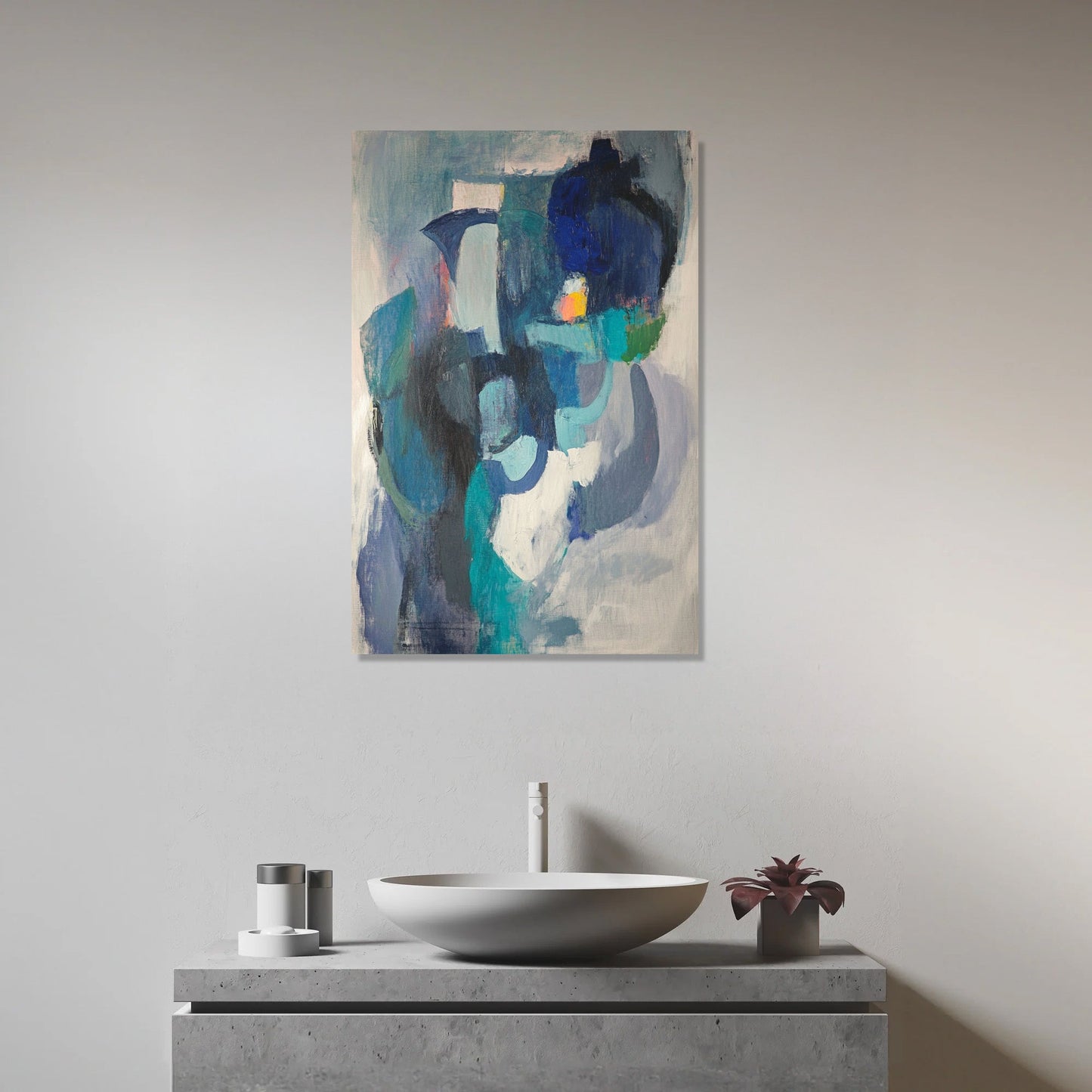 Hidden Lagoon Canvas