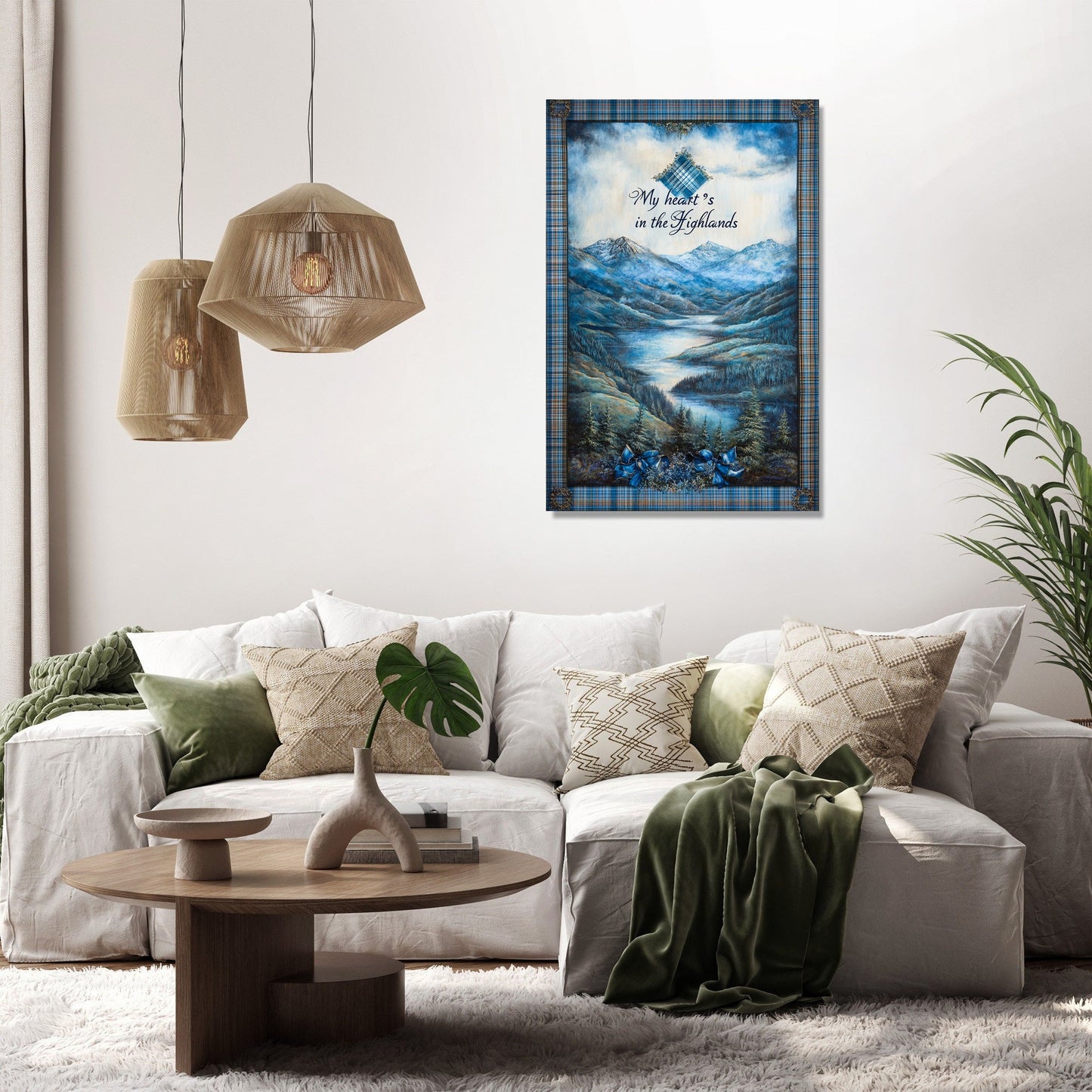 My heart’s in the Highlands Canvas
