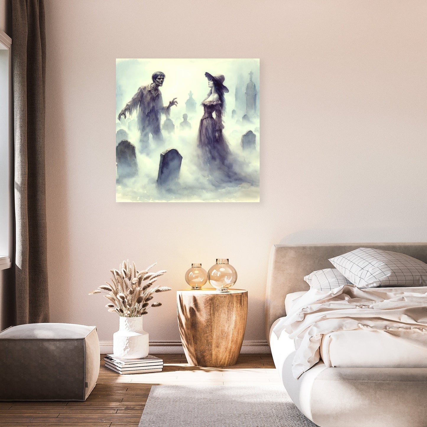 Graveyard Mist Encounter Canvas