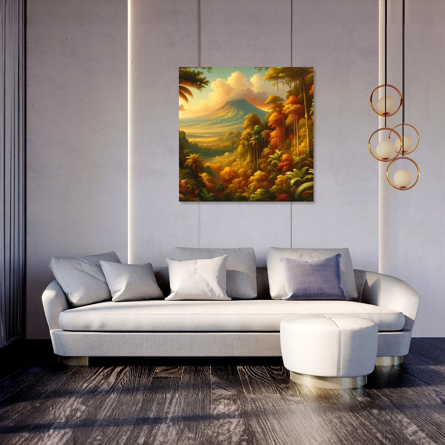 Volcanic Grandeur Canvas