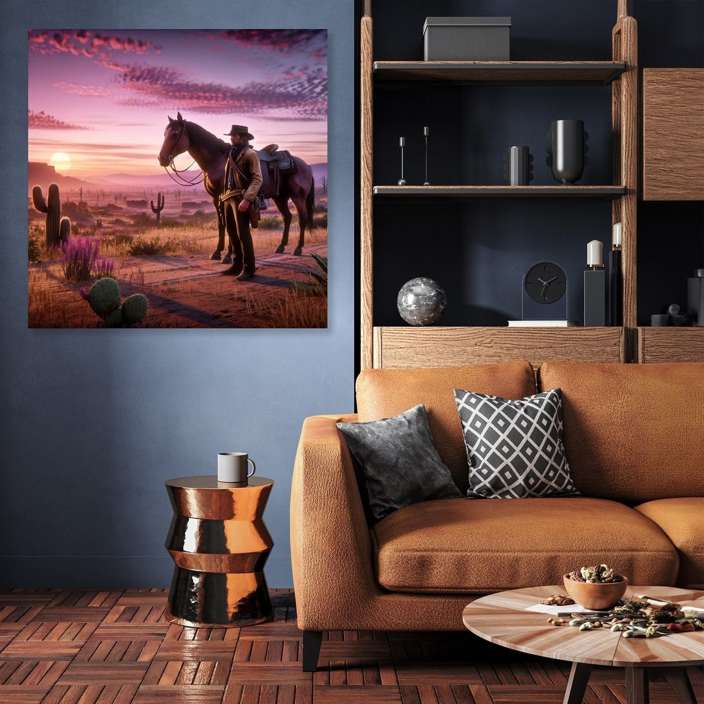 Serenity Strokes Canvas