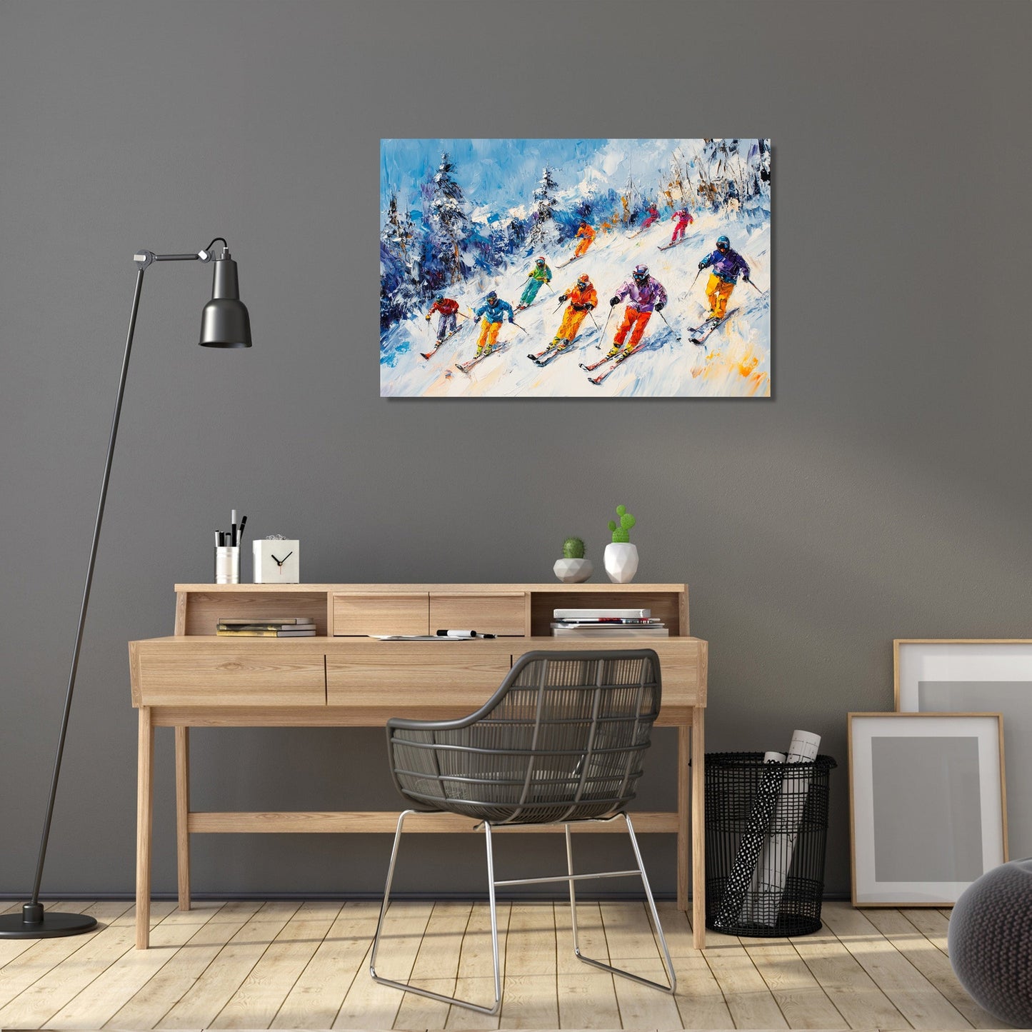 Ski Adventure Canvas