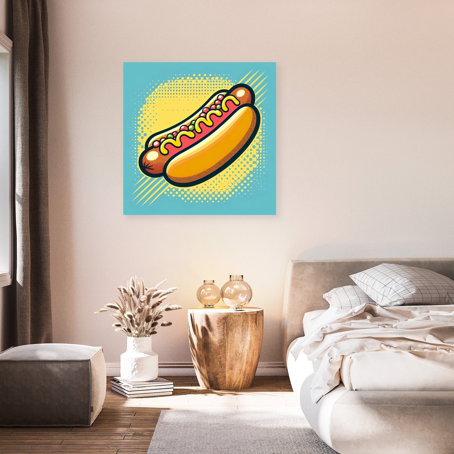 Pop Dog Canvas