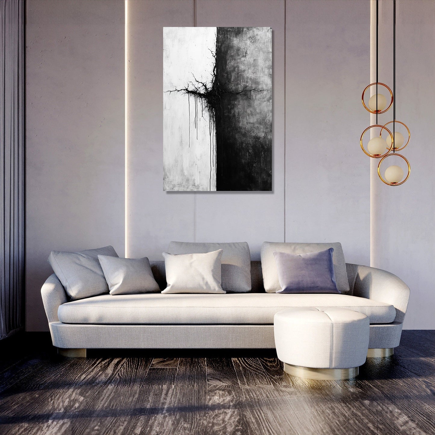 Blurred Reality Canvas