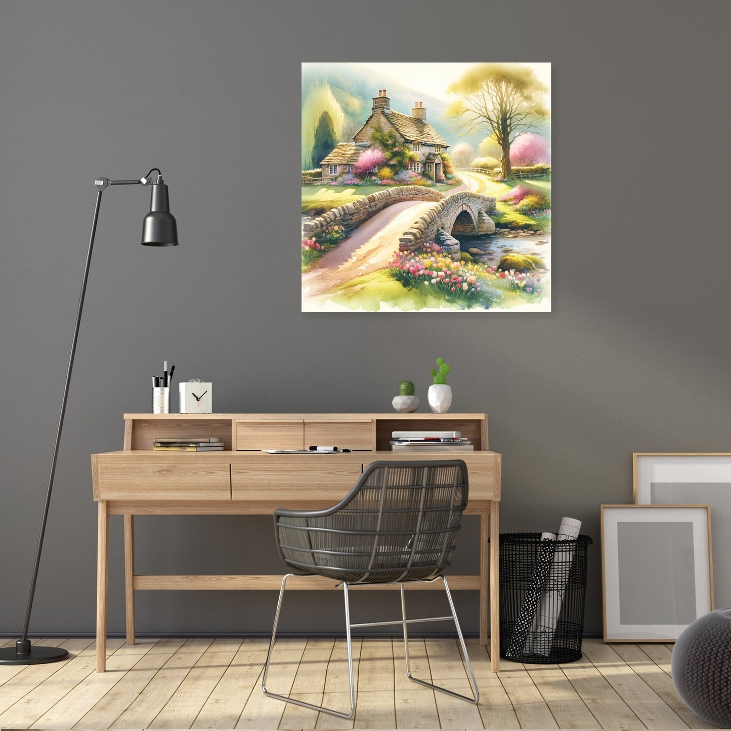 Springtime Stonebridge Retreat Canvas