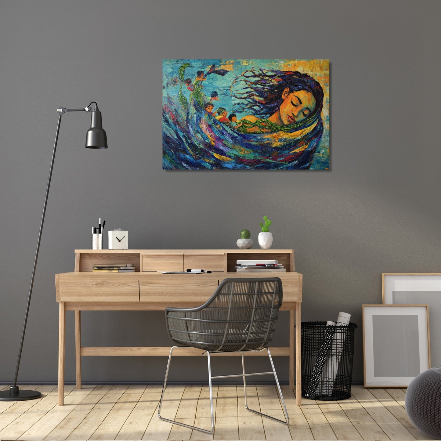 Sea Mother Vibrance Canvas