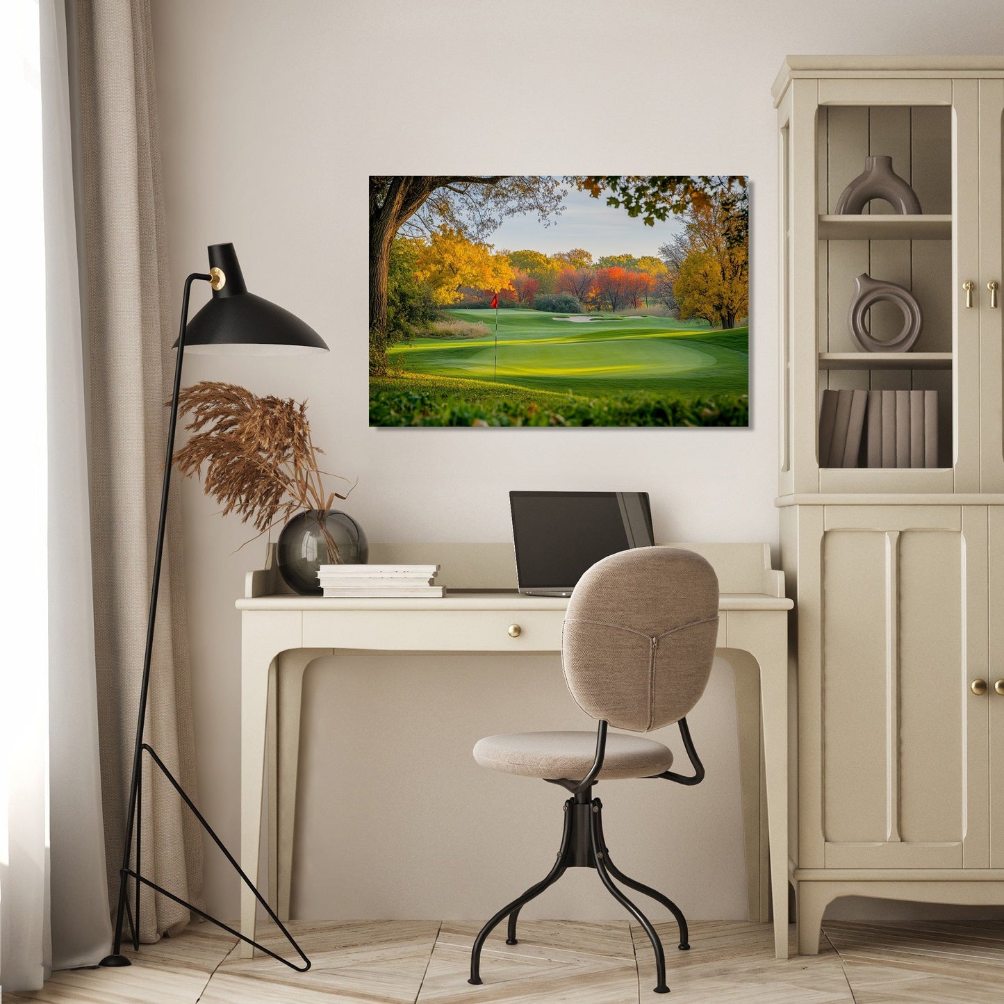 Golf Course Dawn Canvas