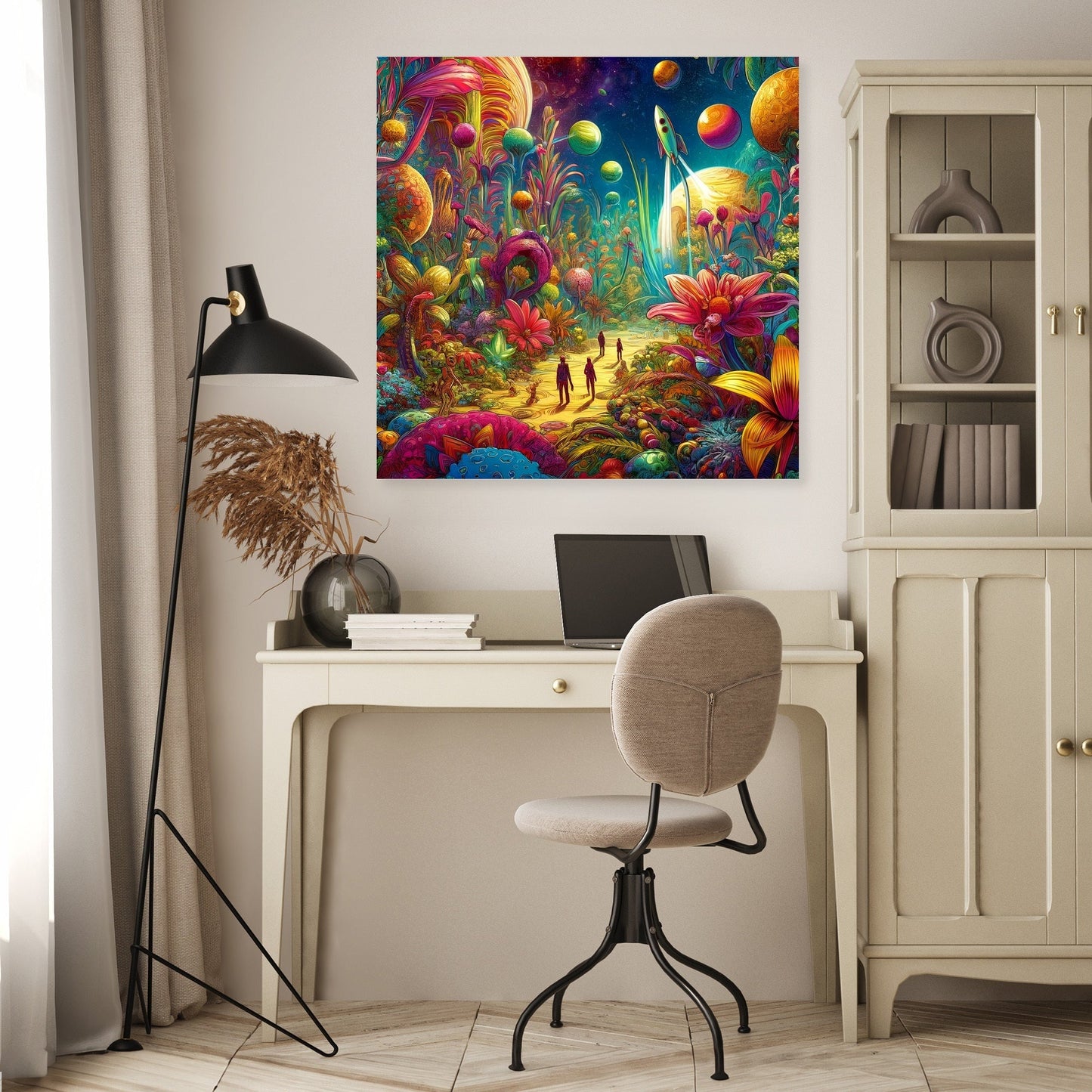Extraterrestrial Eden Canvas