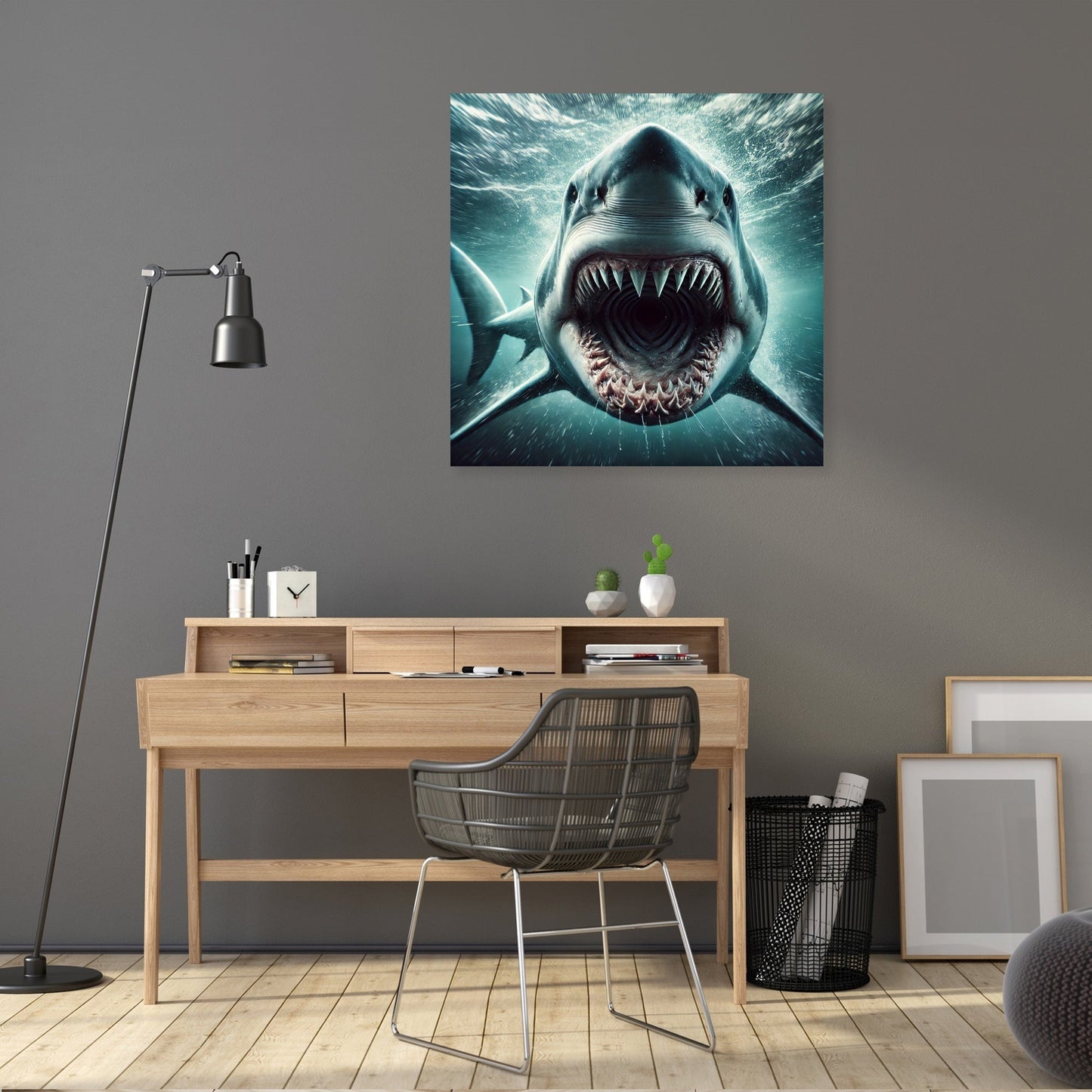 Predatory Abyss Canvas