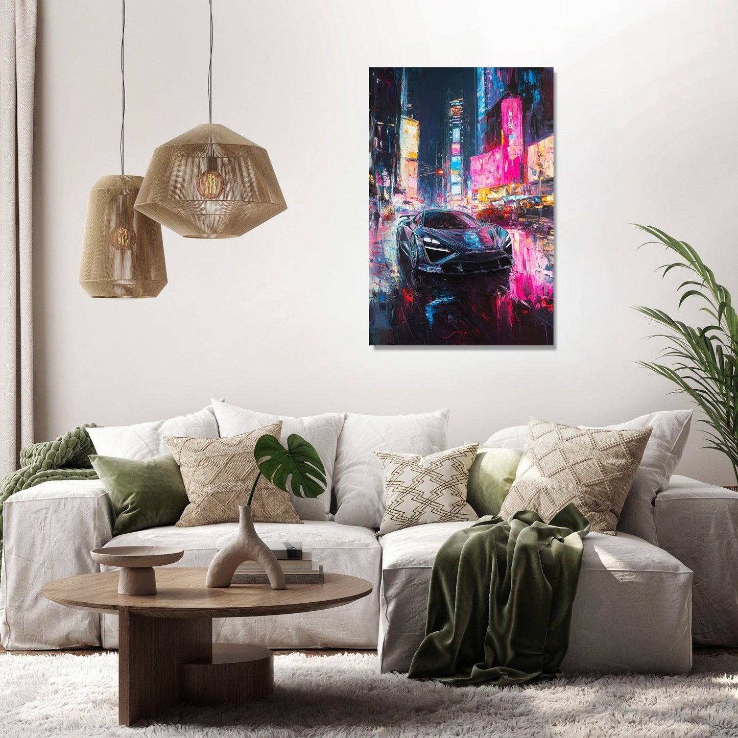 Electric Revolution Canvas