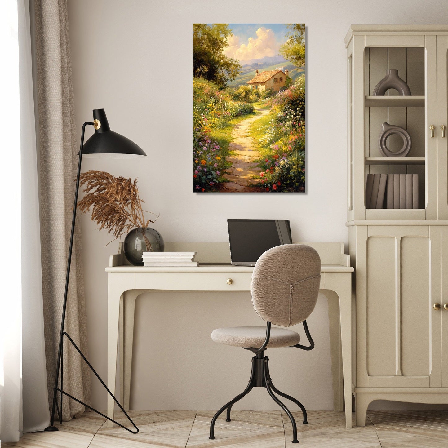 Afternoon Garden Canvas