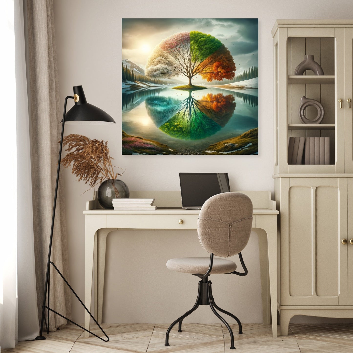 Seasonal Reflections Canvas