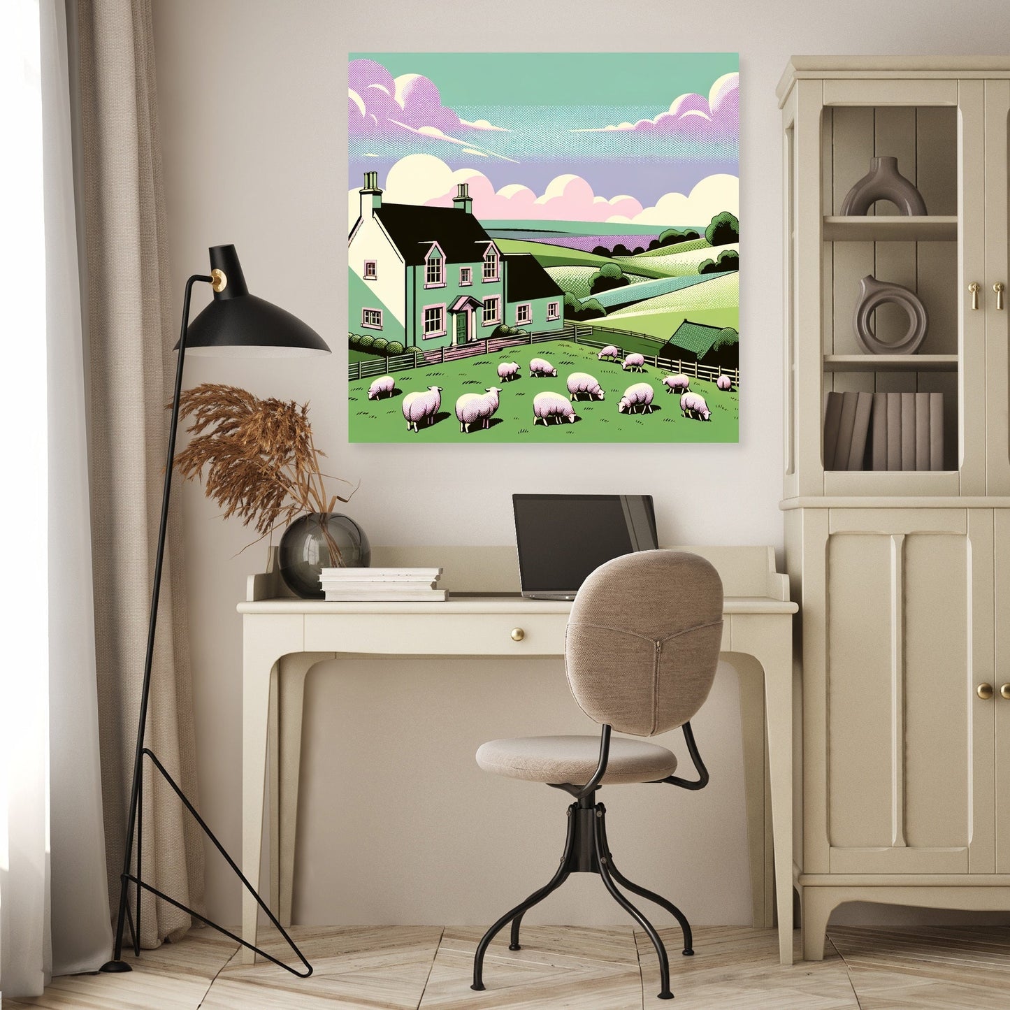 Farmhouse Tranquility Canvas