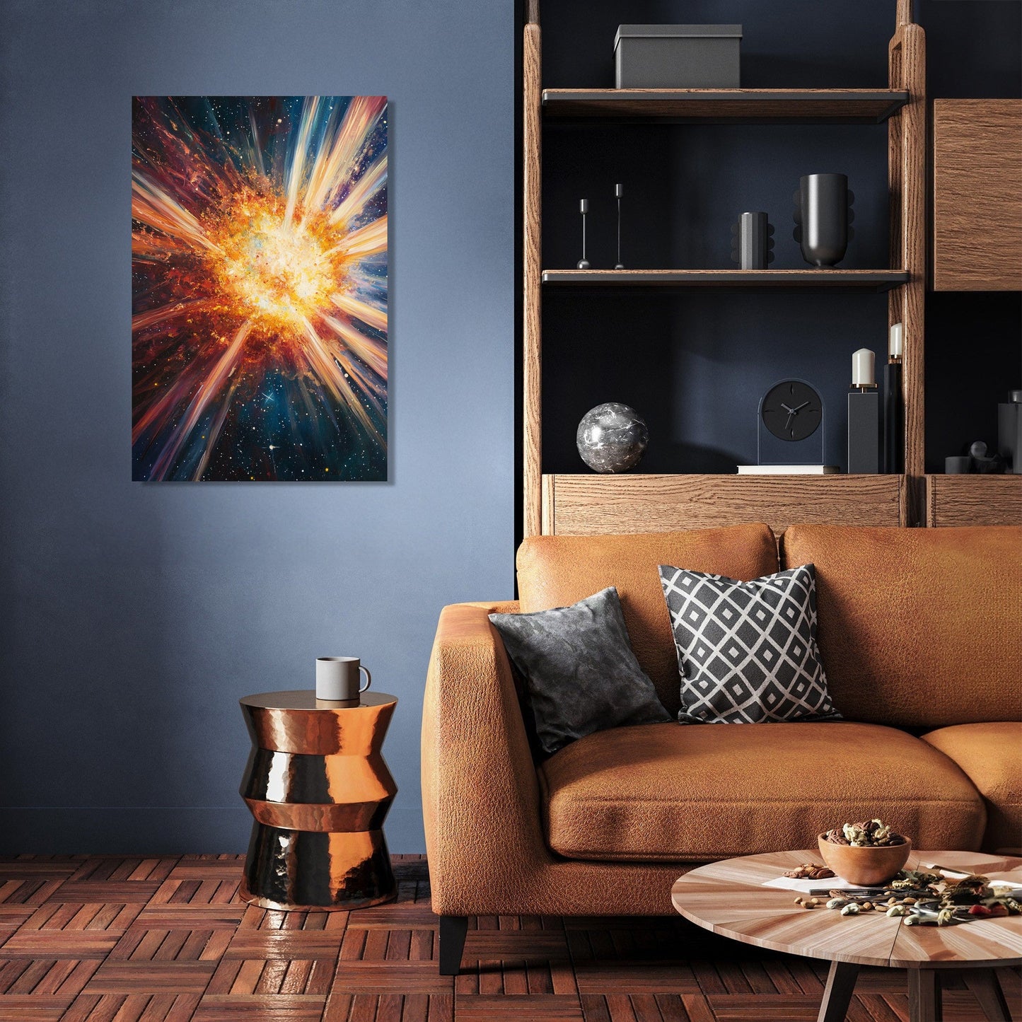 Supernova Burst Canvas