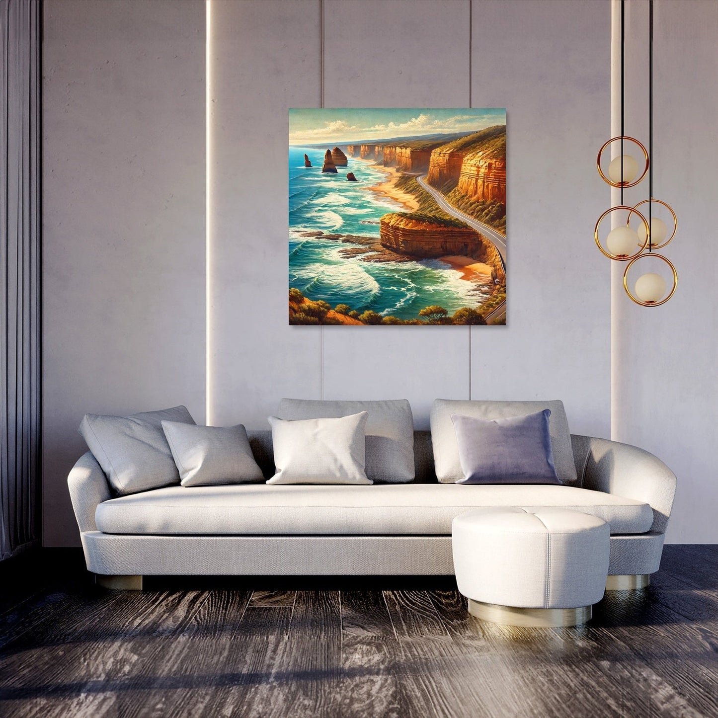 Ocean Road Majesty Canvas