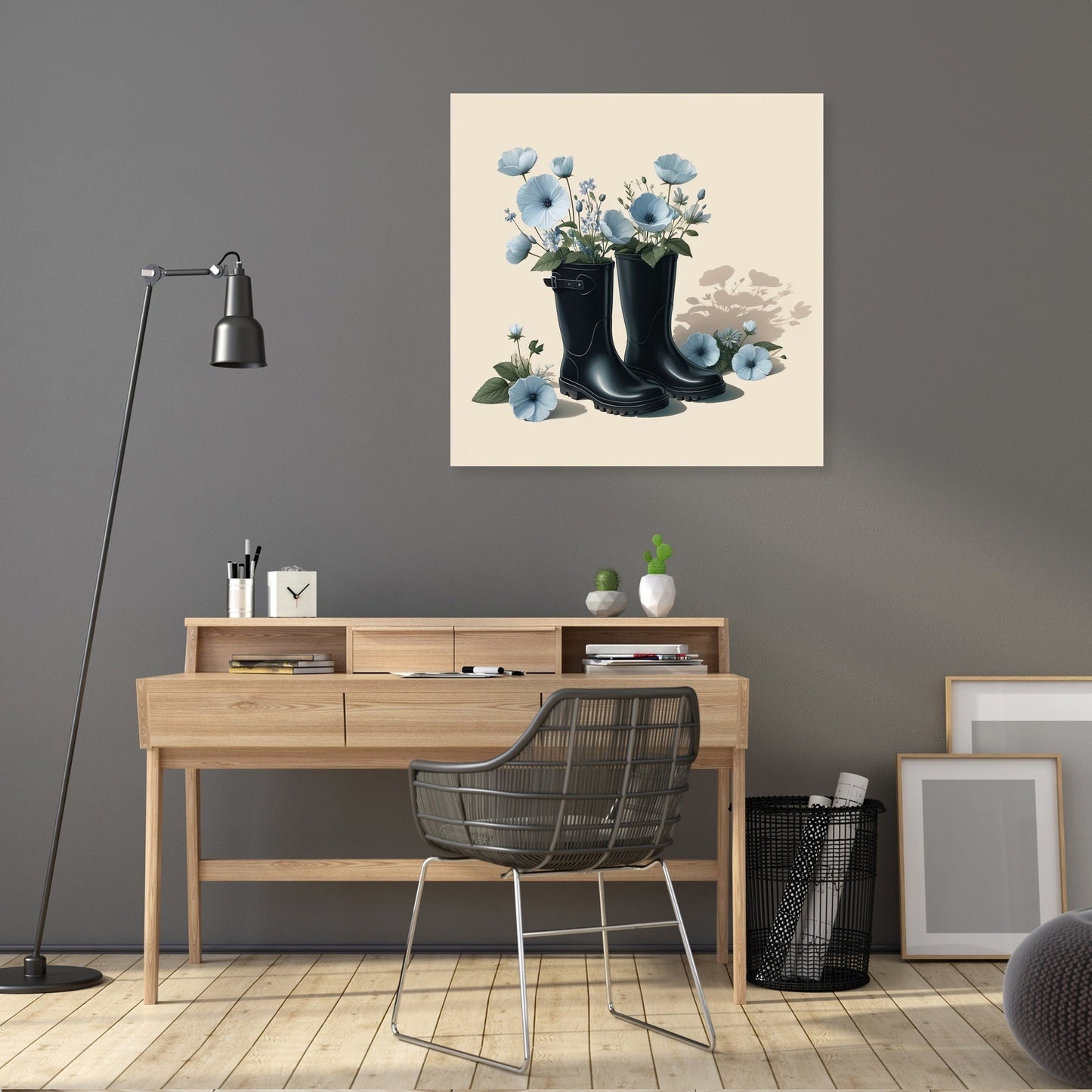 Spring's Gentle Steps Canvas
